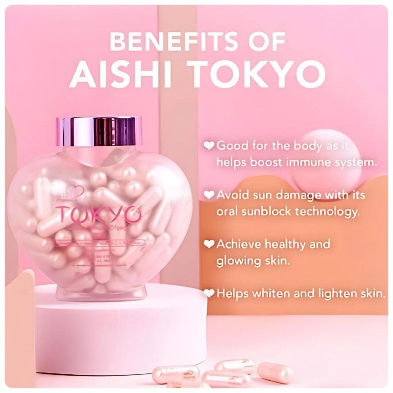 Aishi Premium Tokyo White C-Block Dfyage Glutathione