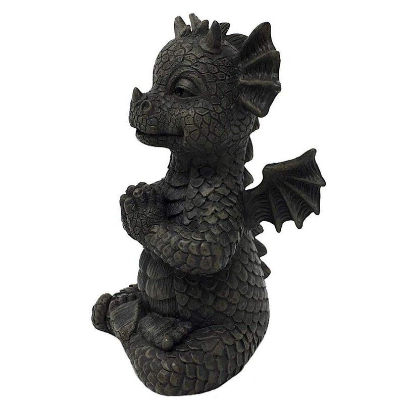 MystiCalls - Garden Dragon Yogi - Small - Dragon Decorative