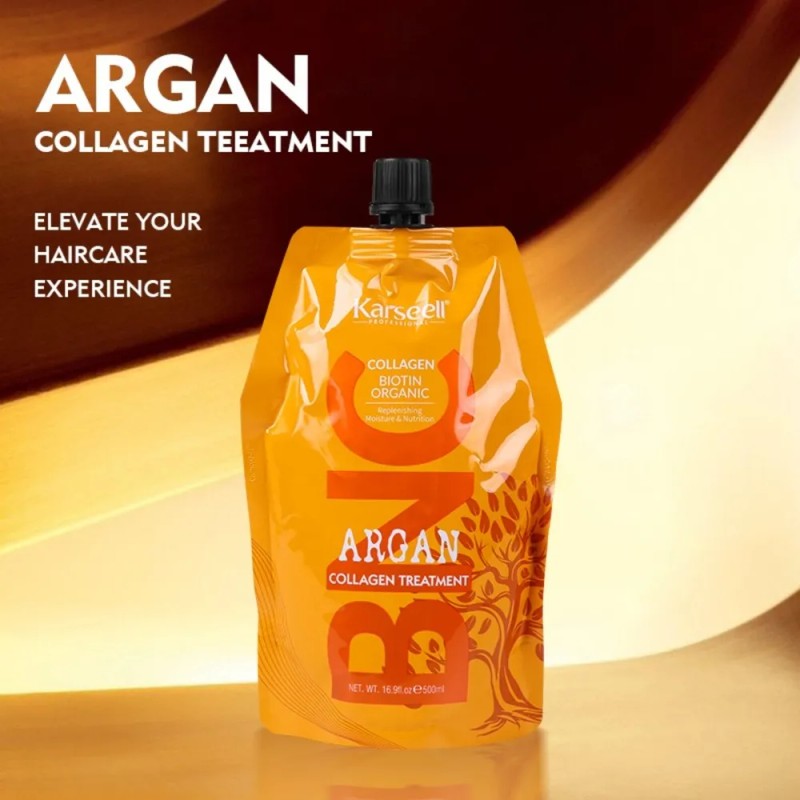 Tratamiento Capilar Karseell Bnc De Colágeno Y Argán 500ml
