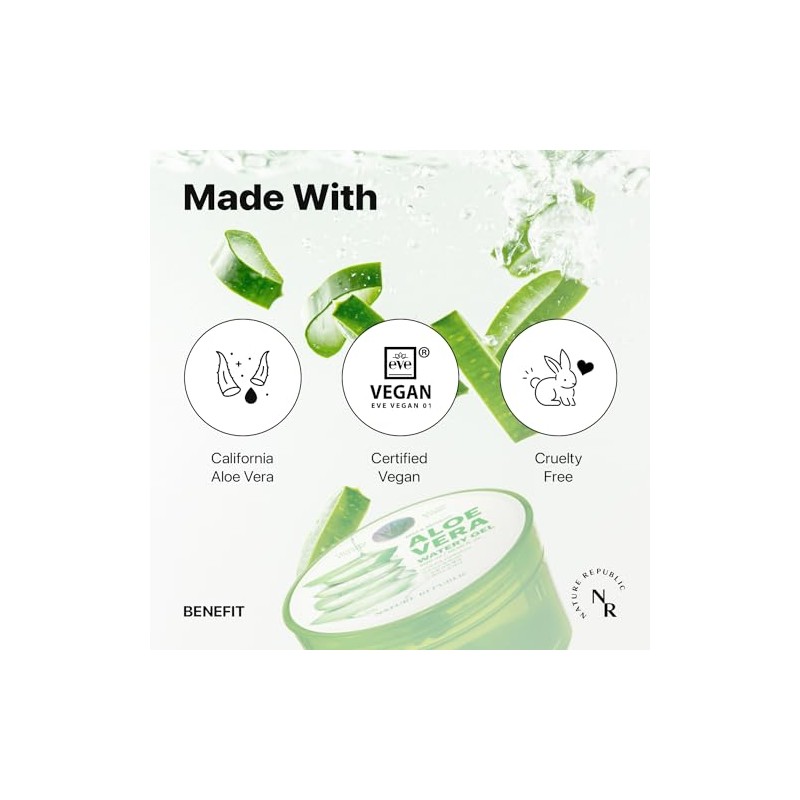 Nature República Soothing & Humedad Aloe Vera 92% Gel 300