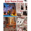 Wohohoho 11 Sheets/202 Pcs Bloody Halloween Decorations Set. 2 Giant