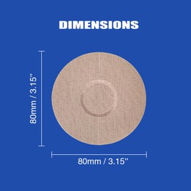 COMOmed - Parches adhesivos impermeables compatibles con última intervensión 3, cubierta impermeable y resistente al sudor para monitor de glucosa continua, estable durante 20 días (paquete de 20)