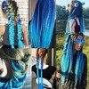 (2 Pack) 24"Ombre Jumbo Braiding Hair Extensions, MH MOIHSING High