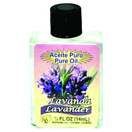 3 PIECES BRYBRADAN LAVENDER PURE OIL LAVANDA ACEITE PURO ½ FL.OZ. (14.7 ML)