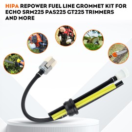 90069 90097Y Repower Fuel Line Kit for Echo SRM210 SRM225 GT200 PB250 PE200 & Craftsman/Mantis – Trimmer, Blower, Tiller Carburetor Maintenance Kit with Primer Bulbs & Fuel Filter​