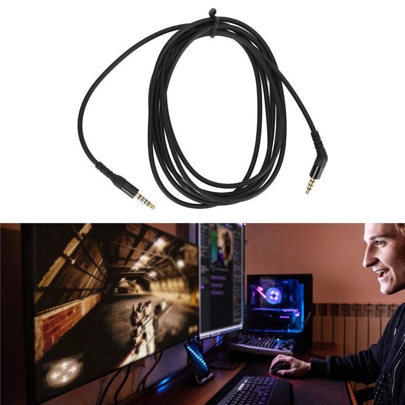 2M Replacement Audio Cable Cord for SteelSeries Arctis Nova 7