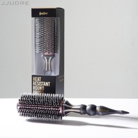 JJUDRE Heat Resistant Round Brush Black 1ea, Type:No.3