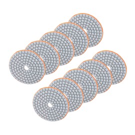 Polishing Pads, Sanding Pads Buffing Pads 10Pcs 3in 300 Mesh Sanding Discs Pad Buffing Polishing Pads for Marble Concrete Stones