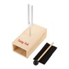 Dreld A=440Hz Tuning Fork Guitar Tuner with Resonator Box Wooden