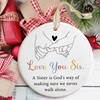 Sister Ornament - Sister Christmas Ornament - Sister Gifts -