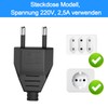 VIEVRE Euro Plug, 4 Pieces Flat Plug, Euro Plug Flat,