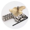 EuTengHao 100 Pieces Pin Locks Pin Backs Locking Pin Backs