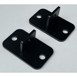 Pipeline Racks Surface Mount Conversion Kit - Compatible w/ Standard & Fat Tire Bike Rack for Truck Bed - Convert Free-Standing Bike Transport to Hard-Mount Rack - for All Vehicles - Gift Set for Men