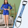 Stretch Bands for Exercise - 3-Hole Resistance Stretcher,Adjustable 3-Hole Resistance