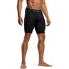 ATHLIO Men's (Pack of 3) Athletic Cool Dry Compression Shorts,