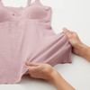 Gunze KIREILABO KB7158 Women's Maternity Bra Cami, charcoal gray