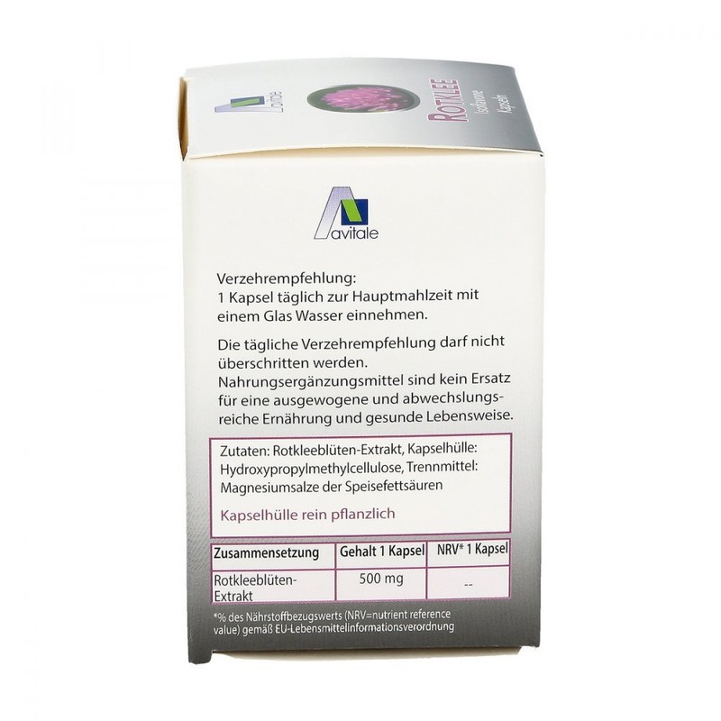 Red Clover Capsules 500 mg Pack of 120