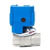 U.S. Solid Motorized Ball Valve with Manual Function - 3/4"