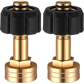1 Pcs M22-14mm x 3/4" FGH Female Garden Hose Adaptor Water Hose Connector for Pressure Washer Gun