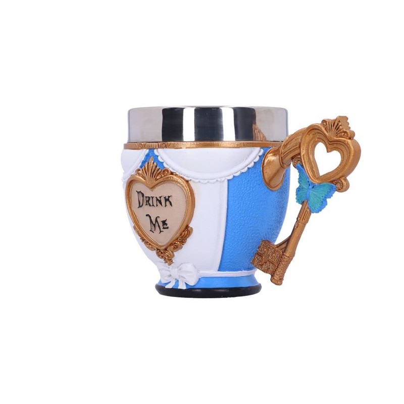 Nemesis Now Pinkys Up Alice Cup, 11cm, White