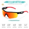 Vcarsian Kids Sunglasses Youth Baseball Sun Glasses Polarized Sports TR90