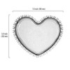 Daughter-in-Law Gift Heart-Shaped Glass Laser Engraved Jewelry Tray for Daughter-in-Law