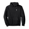 Christian Christ Cross Left Chest Pullover Hoodie