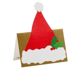 Caspari Be Merry Die-Cut Place Cards - Set of 24