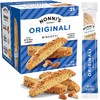 Nonni's Originali Classic Almond Biscotti Cookies – Individually Wrapped Italian