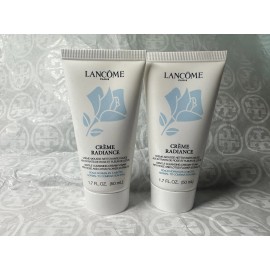 Lancôme 2X LANCOME CREME RADIANCE GENTLE CLEANSING CREAM- FOAM WITH ROSE&LOTUS1.7OZ  NEW