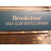 brookstone NIB BROOKSTONE golf club bottle opener