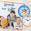 Kiddus Children's Wall Clock Analogue Time Teacher with Time Learning
