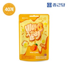 Chong Kun Dang British Vitamin C Jelly 42g X 40 / 종근당 영국산 비타민C 젤리 42g X 40개
