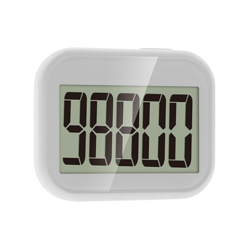 3D Pedometer with Belt Clip and Large Screen Display Walking