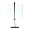 Creative Co-Op 10 in x 16.75 in Black Adjustable Metal