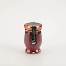 Le Must Organic Strawberry Preserve Artisan Mini Glass Bottle Roomservice, 1.6 ounce - 48 per case