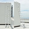 Telescoping Ladder 14.5ft Aluminum Telescopic Extension Ladder Extendable Ladders with