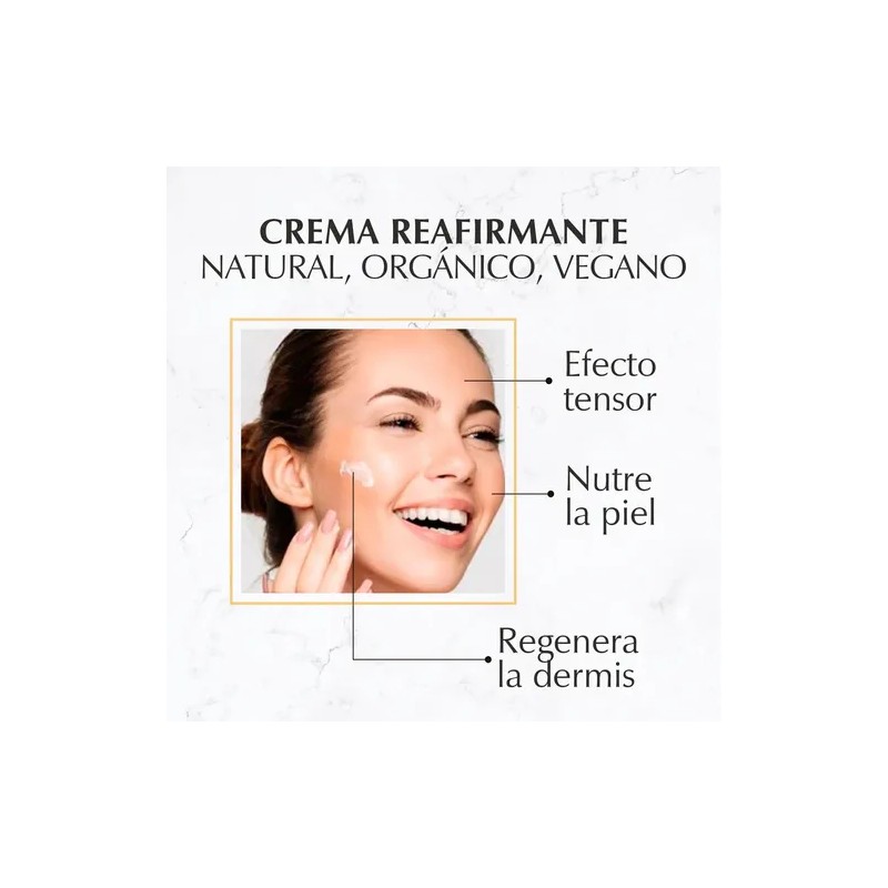 Marie dArgan Crema Reafirmante Facial Vegana con Ácido Hialurónico 50ml
