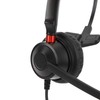 Telephone Headset Noise Canceling Comfortable Versatile Single Ear PC Headphone