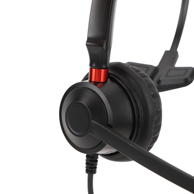 Telephone Headset Noise Canceling Comfortable Versatile Single Ear PC Headphone