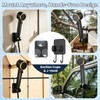 dessports Portable Camping Shower, 6000mAh Rechargeable Outdoor Shower Pump