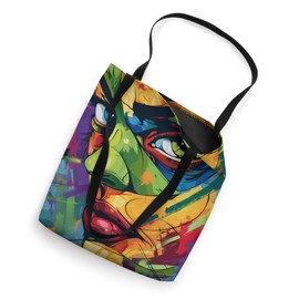 Colorfull design of a beautiful woman for Women's day Tote Bag