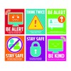 Fun Express Digital Awareness Poster Set - Educational - 6