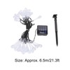 Solar Water Drop String Lights 21 Feet 30 LEDs Waterproof