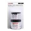 System Three Quick Cure Putty, Ebony, 8-oz Kit