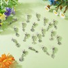 Cheriswelry 20pcs Flower Metal Zipper Pull Replacement Zippers Sliders for