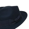 B&S Premium Doyle - Teardrop Fedora Hat - 100% Wool