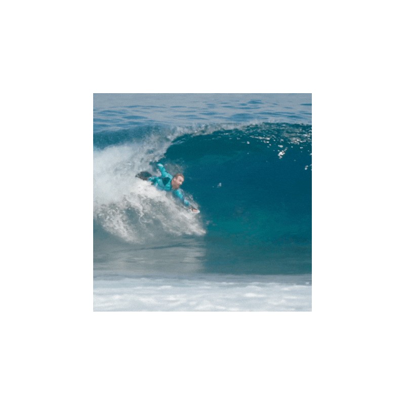 WAW Body Surfing Handplane BadFish, Earth Green