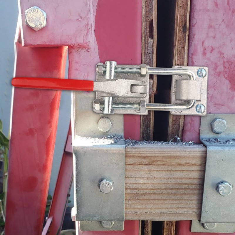 10.2 Inch 2 Pack Heavy Duty Large Toggle Clamp Latch,