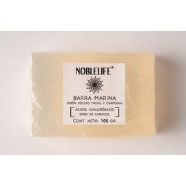 Barra Marina - Jabón - de Barra ultra hidratante - Ácido Hialurónico - Baba de Caracol - Gliserina - Limpieza profunda - cuidado facial               